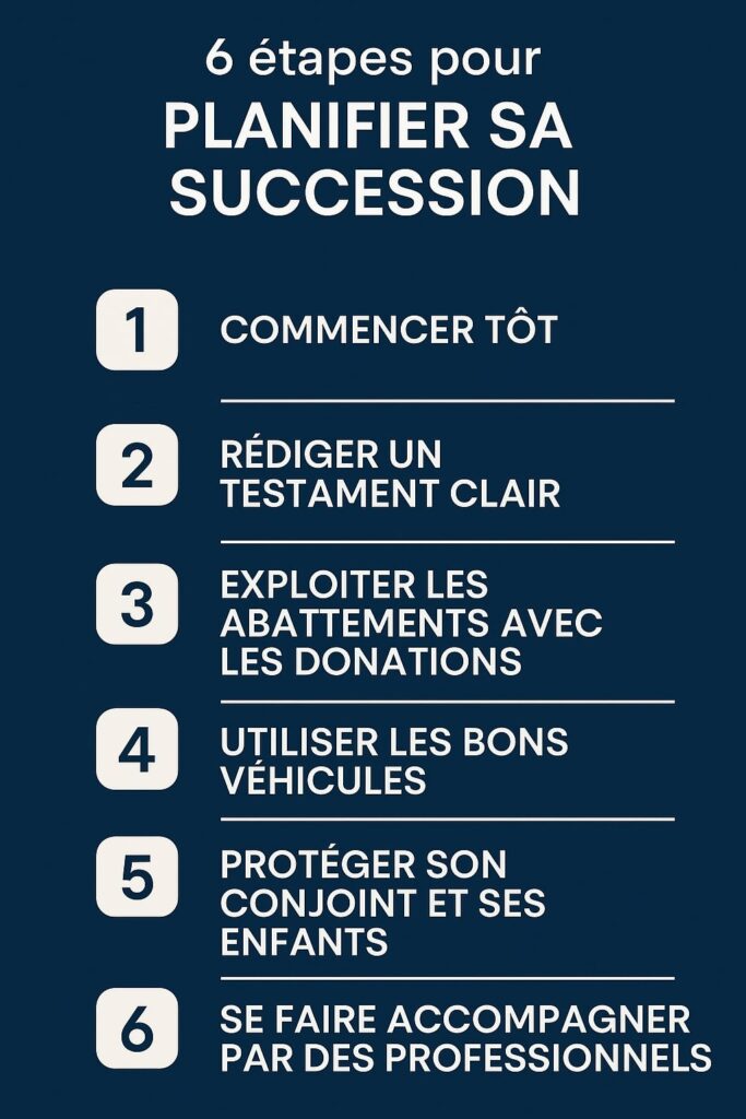 planifier sucession